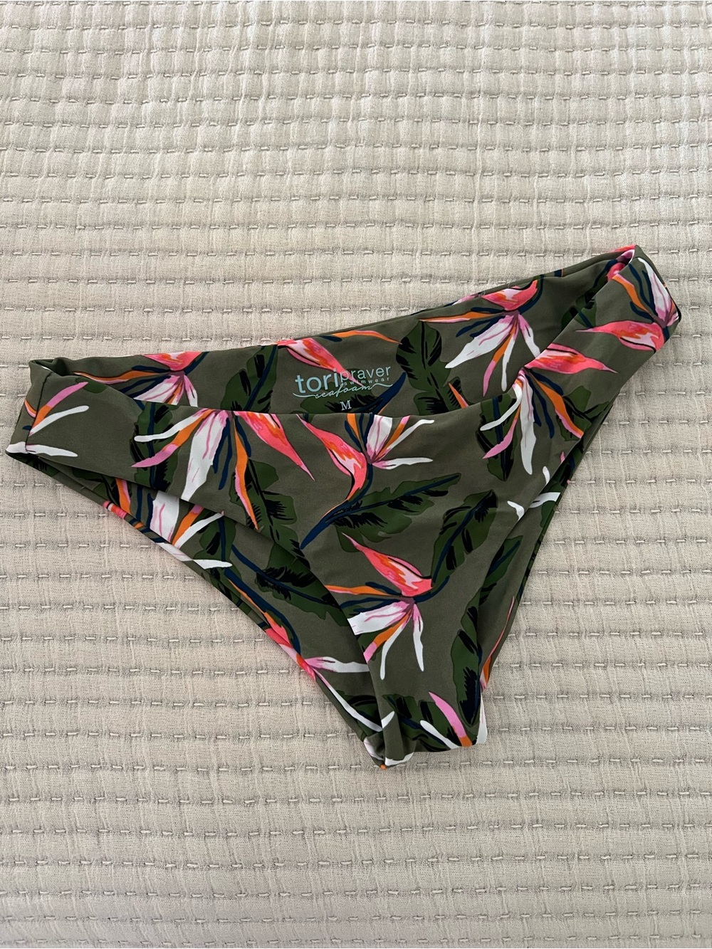 Tori Praver Swimwear Floral Bikini Bottom